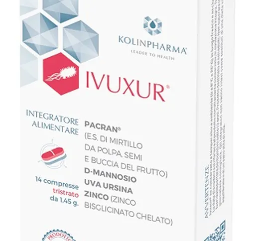 Ivuxur 14 Compresse - Integratore Benessere Vie Urinarie