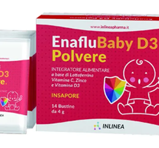 EnaFlu Baby D3 Polvere 14 Bustine - Integratore Difese Immunitarie