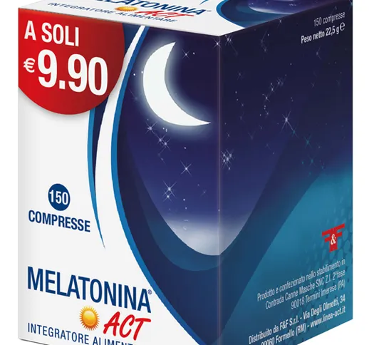 MELATONINA ACT 1MG 150CPR