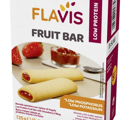 Mevalia Flavis Fruit Bar 125g