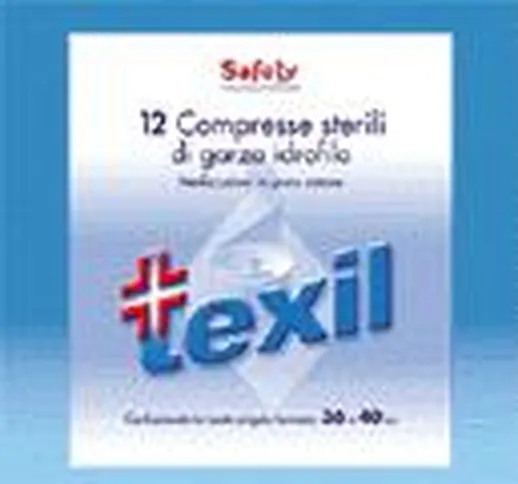 TEXIL Garza Ster.15x15 50pz