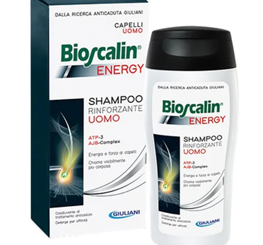 BIOSCALIN ENERGY SHAMPOO 200 ML BOLLINO PREZZO SPECIALE