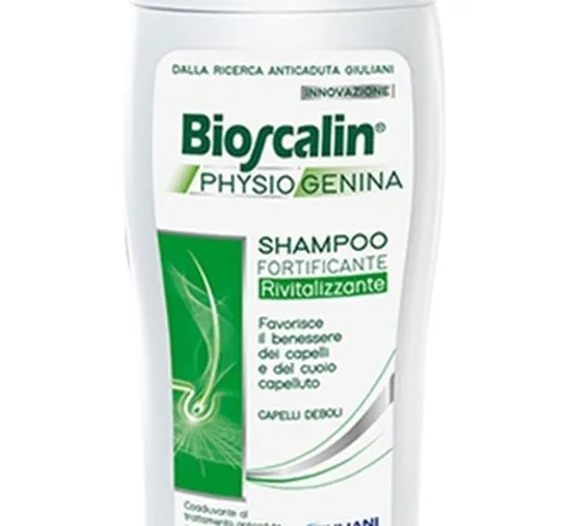 BIOSCALIN PHYSIOGENINA SHAMPOO RIVITALIZZANTE 200 ML BOLLINO PREZZO SPECIALE