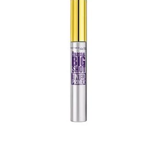 COLOSSAL BIG SHOT tinted fiber primer mascara #black