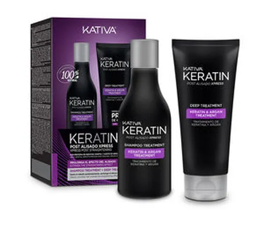 KERATIN POST ALISADO EXPRESS cofanetto 2 pz