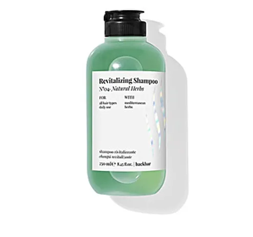 BACK BAR revitalizing shampoo nº04-natural herbs 250 ml