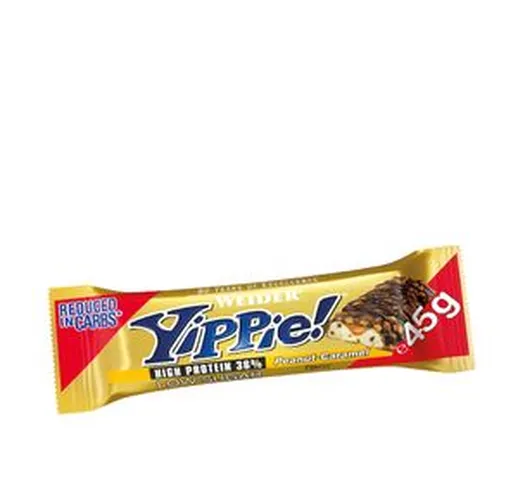 YIPPIE! bar #cacahuete-caramelo 45 gr