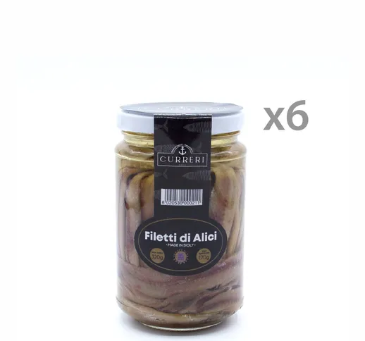 Filetti di Alici - 6 vasetti 320 gr