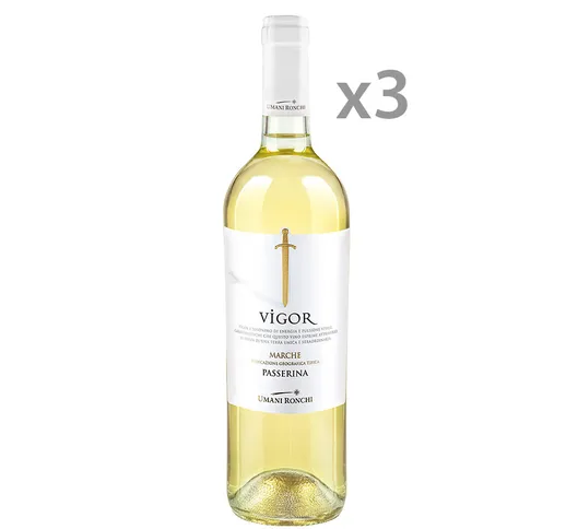 3 bottiglie - "Vigor" Marche IGT Passerina 2020