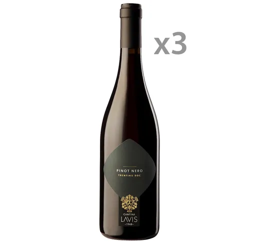 3 bottiglie - Pinot nero Trentino DOC 2020