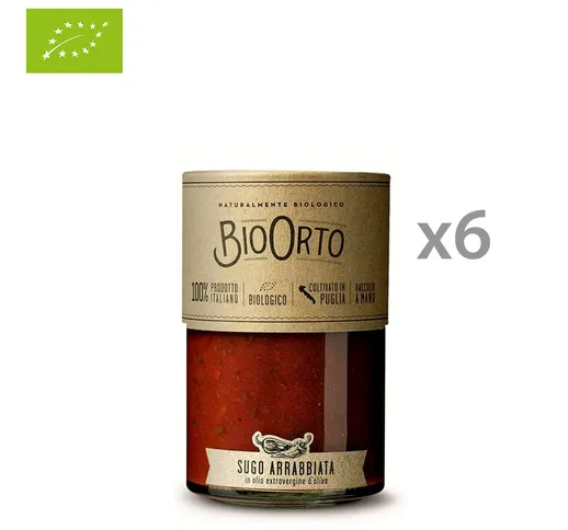 6 vasi - Sugo arrabbiata 350 gr