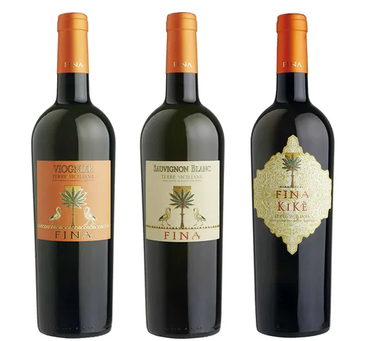 3 bottiglie miste: "Vola Vola" Viognier Terre Siciliane IGP 2020 - "Mamarì" Sauvignon Terr...