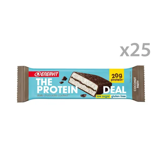 25 barrette da 55 gr - Enervit The Protein Deal Bar Cocco
