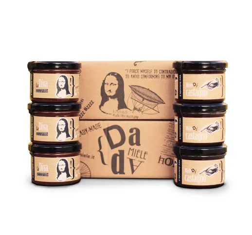 3 La Diva Crema Nocciola e Cacao 250 gr - 3 Castagno 250 gr