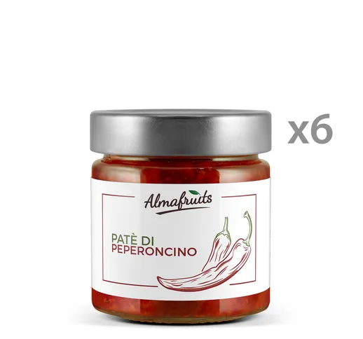 6 vasetti - Patè di Peperoncino 180 gr