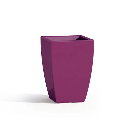 Vaso PRISMA SQUARE PURPLE 33x33xH50