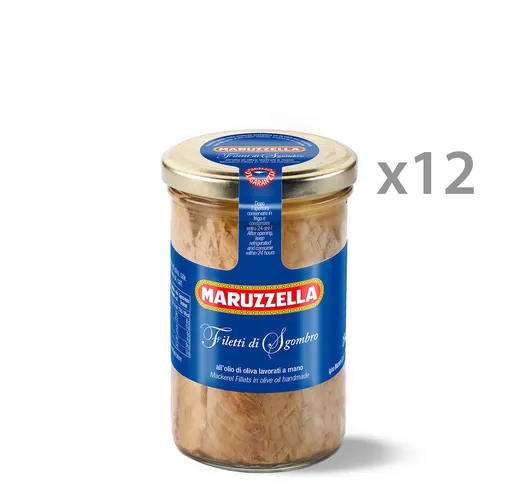 12 vasetti - Sgombri Maruzzella 250 gr