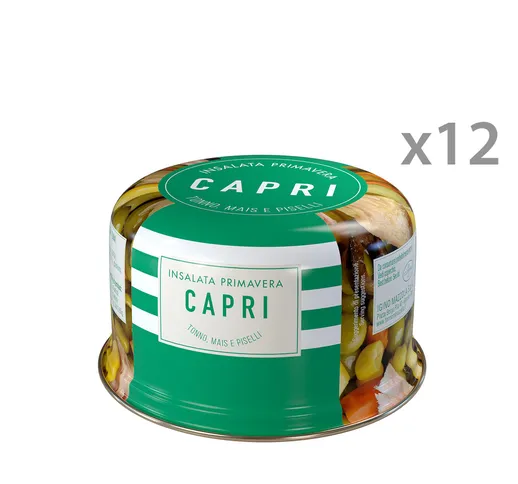 12 confezioni - Insalate tonno Capri "Primavera" 250 gr