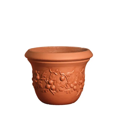 Vaso uva spina, colore terracotta toscana