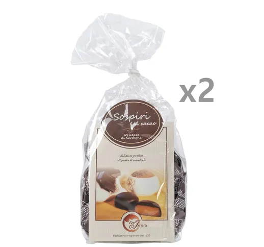 2 confezioni - Sospiri al Cacao 250 gr