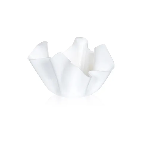 Drappeggi vaso small, bianco