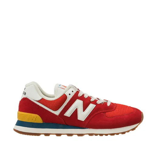 Sneakers New Balance 574 rosse