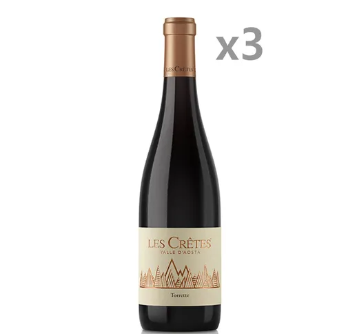 3 bottiglie - "Torrette" Valle D'Aosta DOP 2020