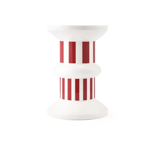 Vaso Funfair Ø 15 x H 22 cm, rosso lollipop