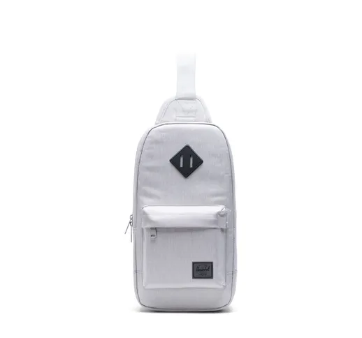 Borsa a spalla Herschel heritage vapor bianca