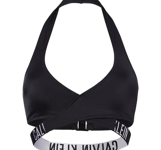 Calvin klein crossover bikini bralette nero