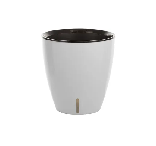 Vaso autoinnaffiante per esterno / interno TULIP, bianco