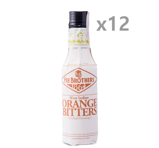 12 bottiglie da 150 ml  -  Fee Brothers Orange