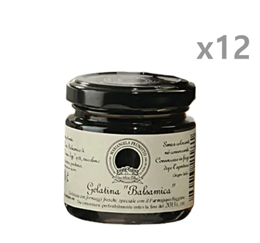 12 barattoli Gelatina di Aceto Balsamico di Modena (per formaggi) 110 g.
