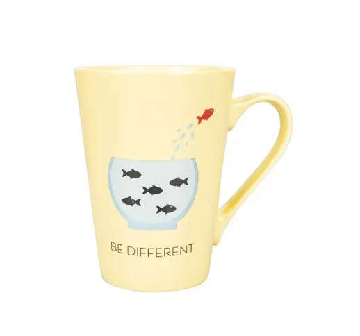 Be different tazza in new bone china