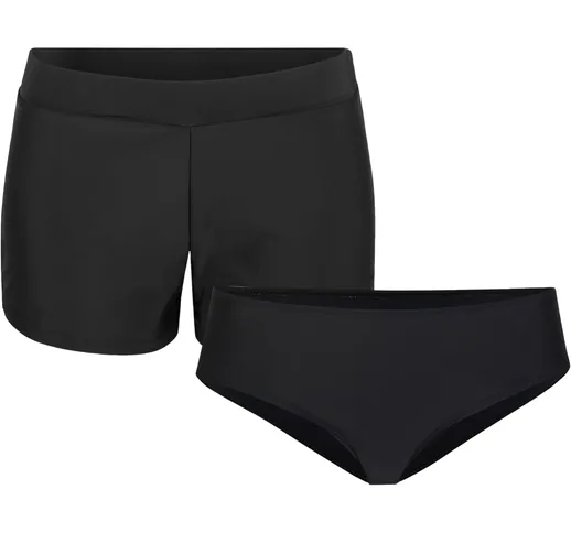 Slip e pantaloncini per bikini (set 2 pezzi) (Nero) - bpc bonprix collection