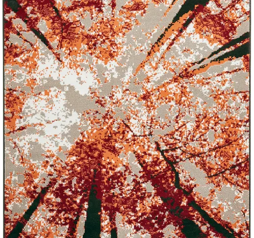 Tappeto con alberi (Arancione) - bpc living bonprix collection