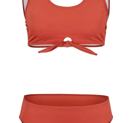 Bikini a bustier (set 2 pezzi) sostenibile (Rosso) - bpc bonprix collection