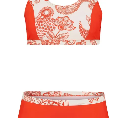 Bikini a bustier (set 2 pezzi) sostenibile (Rosso) - bpc selection