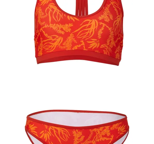Bikini a bustier sostenibile (set 2 pezzi) (Rosso) - bpc bonprix collection
