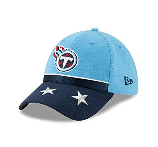 New Era NFL TENNESSEE TITANS 2019 Official ON-STAGE 39THIRTY Stretch Fit Draft Cap, Größe:...