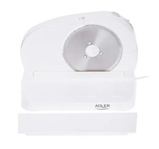 Adler AD 4701 Elettrico 200W Bianco affettatrice