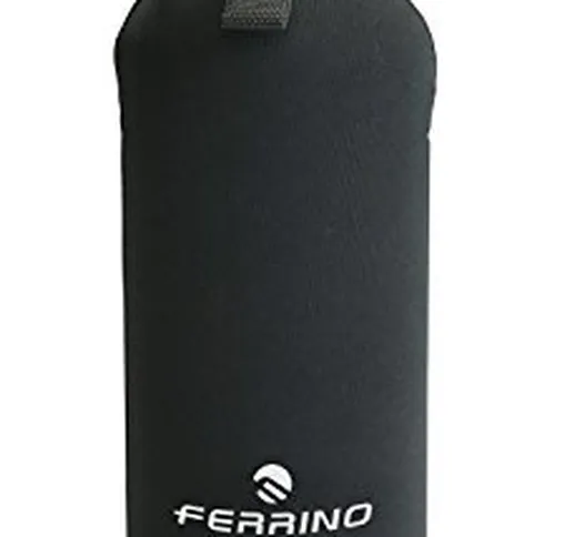 Ferrino Neo Drink, Borraccia in Alluminio Nero, 0.75 Litri