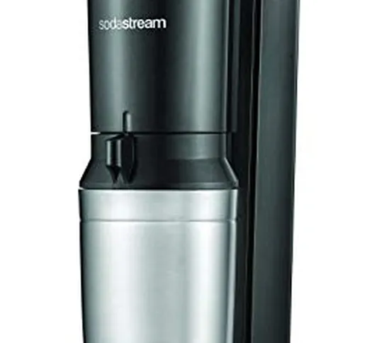 SodaStream Crystal 2.0 Gasatore d'Acqua incl. 1 cilindro e 2 caraffe di vetro 0, 6l Colore...