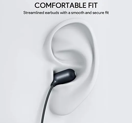 AUKEY Cuffie Bluetooth BT 4.1 Wireless Sports In-Ear Earbuds Magnetiche Auricolari con Swe...