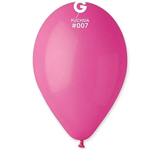 Gemar Conf. 100 Palloncini Lattice 10"/20 cm, Colore Fucsia, G90/07