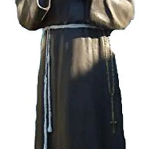 Statua Padre Pio Colorato che Benedice H cm 180 - Vivaiosantabernadetta