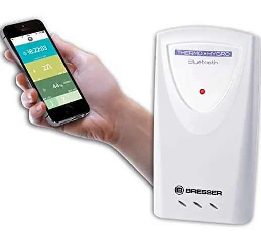 BRESSER Termoigrometro Bluetooth per Smartphone BT4