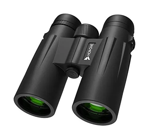 Hosome 12x42 Binocolo per Adulti,HD Compatto Binocolo per Osservare Gli Uccelli Viaggi Gua...