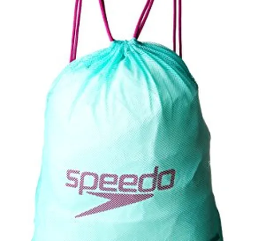 Speedo Equipment Mesh, Borsa Unisex Adulto, Multicolore (Spearmint/Diva), Taglia Unica