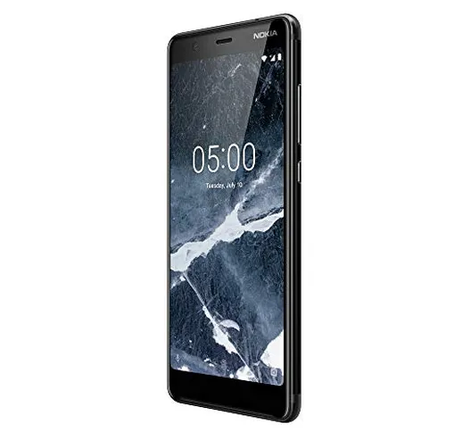 Nokia 5.1 Smartphone da 32 GB, Nero [Italia]